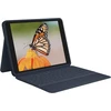 Klaviatūra Logitech Rugged Combo 3 Ipad klaviatūros dėklas su Smart Connector, skirtas Ipad (7-os, 8-os ir 9-os kartos) vokiškas Qwertz išdėstymas - mėlynas