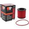 K&n alyvos filtras - high performance series, suderinamas su audi, seat, škoda ir volkswagen (hp-7052), raudonas