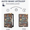 Kobo Aura One dėklas - "bibliotekos tema" - atverčiamas