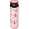 Kokonote crvsh nerūdijančio plieno termosas, 500 ml, sportinė vandens butelis, 500 ml, vandens butelis vaikams ir suaugusiems, sportinis butelis vaikams ir suaugusiems, rožinis