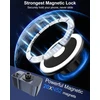 Kolasels magnetinis telefono laikiklis automobilio veidrodėliui, [20x magnetas] telefono laikiklis automobilio galinio vaizdo veidrodėliui, skirtas magsafe, telefono laikiklis galinio vaizdo veidrodėliui, skirtas iphone 15/14/13 pro max, galaxy series, 4-