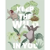 Plakatas Komar Disney Jungle Book Keep The Wild Wb090 Sienos paveikslas 30 x 40 cm Plotis x Aukštis 30 x 40 cm Įvairiaspalvis