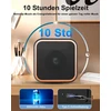 Kompiuterio kolonėlės Bluetooth kolonėlė, nešiojama muzikos dėžutė Bluetooth 5.3 su 10 valandų grojimo laiku, stereo garsas Bluetooth kolonėlė su bosu ir spalvinga šviesa, Usb C įkrovimo laidas, Ipx6 atspari vandeniui namams, sodui