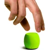 Kompiuterio kolonėlės Boompods Zero Mini Bluetooth garsiakalbis - nešiojamas lauko garsiakalbis, Ipx6 apsauga nuo vandens ir 5 valandų baterijos veikimo laikas, belaidė mini muzikos dėžutė su mikrofonu ir asmenukių funkcija kelionėms, žalia citrina