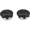 Kompiuterio kolonėlės Haptufer 2 x mini garsiakalbiai 1 colis 4 omai 3 w 28 mm šoninis garsiakalbis viso diapazono šoninis garsiakalbis bluetooth garsiakalbis