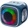 Kompiuterio kolonėlės Majestic Fire 3 nešiojama bluetooth kolonėlė 9 Led šviesos efektai Usb/microsd/aux-in įkraunama baterija Tws funkcija išmaniojo telefono laikiklis