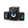 Kompiuterio kolonėlės Orow Pc 2.1 stereo kolonėlės 11w su Rgb žemų dažnių garsiakalbiu, skirtos žaidimams, Usb Aux