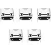 Kompiuterio kolonėlės Ototec 5x micro-usb įkrovimo prievado jungties modulis, suderinamas su jbl charge 3 bluetooth garsiakalbiu, atsarginis lizdas, dc lizdas, litavimas
