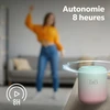 Kompiuterio kolonėlės T'nb garsiakalbis colour - nešiojamas belaidis garsiakalbis, 8 valandų bluetooth ryšys, mažas vandeniui atsparus garsiakalbis dušui ipx4, madingas ir spalvingas mini formatas - žalia ir rožinė