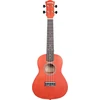 Koncertinis ukulele liepa, raudonas, su krepšiu ir 3 plektrais