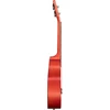 Koncertinis ukulele liepa, raudonas, su krepšiu ir 3 plektrais