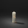 Konstsmide Led žvakė su laikmačiu, 8 Led, kreminės baltos