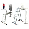 Kp Tools Professional aliumininės kopėčios su lankstais 4x3 + platformos