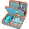 Dėlionė Krepšys 3doodler Start+ Essentials (2023/2024) vaikiškam 3d rašikliui, meno užsiėmimų rinkinio laikymo dėklas edukaciniam Stem žaislui, plastikinių gijų laikymui, skirtas tik Doodlepad dėžutei (žalias)