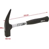 Ks Tools 140.2002 Skalės kirtiklis, magnetinis, 600 g