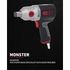 Ks Tools 515.3785 3/4" Monster didelio našumo smūginis veržliaraktis, 1690nm