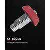 Ks Tools 516.1428 sukimo rankenėlės keitimo kvadratas 1/2 + 3/8 colio aukštos kokybės kvadratinis veržliaraktis dinamometriniam raktui i kvadratinė pavara pagal din 3122