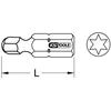 Ks tools 911.3395 1/4 colio classic bit tx, 25 mm, su rutuline galvute, tx25