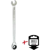 Ks tools gearplus raktas 7 mm smulkia dantratinė žiedinė veržliaraktis, ant pakabos