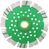 Kurstol deimantinis pjovimo diskas 125 mm - dvigubos funkcijos deimantinis pjovimo diskas, gręžinys 22-16 mm, skirtas keraminių plytelių, porceliano, granito, marmuro pjovimui ir šlifavimui