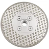 Kurstol deimantinis pjovimo diskas - deimantinis diskas 115 mm, kampinio šlifuoklio šerdies adapteris 22 mm - 16 mm