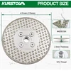 Kurstol deimantinis pjovimo diskas - deimantinis diskas 115 mm, kampinio šlifuoklio šerdies adapteris 22 mm - 16 mm