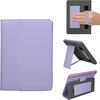 Kwmobile dėklas-vartomasis, skirtas 6–7 colių e. skaityklėms – dėklas su rankos dirželiu ir stovu – 13 x 18,7 cm viršelis, levandų spalvos