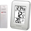 La Crosse Technology Ws6810whi-sil temperatūros stotelė - balta/sidabrinė