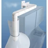 La Ventilazione stačiakampis baltas Pvc ortakis 220 mm x 90 mm Ct1229b