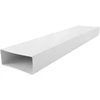 La Ventilazione stačiakampis baltas Pvc ortakis 220 mm x 90 mm Ct1229b