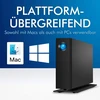 Lacie Stha4000800 D2 Professional 4tb Usb-c - (išorinis kietasis diskas)