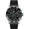 Lacoste Chronograph Vyriškas Laikrodis su Juodu Silikoniniu Dirželiu