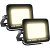 Lauko Led prožektorius 10w, 2 vnt., 1000 lm, 3000k šilta balta, Ip66