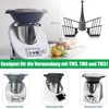 Lazulithic 2 vnt. drugelio formos maišymo priedas, skirtas Thermomix Tm5 Tm6 Tm31, drugelio formos maišytuvas Thermomix priedams, maisto smulkintuvo atsarginės dalys, skirtos Vorwerk Thermomix maisto smulkintuvui