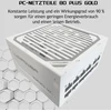 Lc-power pc maitinimo šaltinis 1000 w atx 3.1, 80 plus auksinis, visiškai modulinis atx maitinimo šaltinis, skirtas aukštam našumui ir stabilumui jūsų sistemoje - efektyvus, lankstus ir galingas (lc1000mw v3.1)