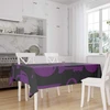 Le Jardin du Lin virtuvinis dekoratyvinis staltiesė, violetinė, juoda, 140 x 160 cm - sukurta ir pagaminta Turkijoje