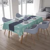 Le Jardin du Lin virtuvinis staltiesė su atsitiktiniu raštu 140 x 200 cm - sukurta ir pagaminta Turkijoje