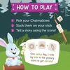 Learning Resources Campfire Chatmallows istorijų rinkinys 1450, vaidmenų žaidimas prie laužo nuo 4 metų, pasakojimas, skatina vaizduotę, su led lempute, kūrybinis žaidimas vaikams