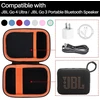 Kompiuterio kolonėlės Lebakort kietas kelioninis apsauginis dėklas, skirtas jbl go 4 / jbl go 3 nešiojamam bluetooth garsiakalbiui (raudonas)