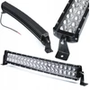 Led darbo lempa halogenas 120w 9200lm galinga curved light bar išlenktas