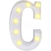 Led Raidės "c" Dekoracija 22,5 cm