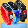 Led skaitmeninis laikrodis vaikams, silikoninis dirželis berniukams, mergaitėms, sportinis, animacinis, vandeniui atspari apyrankė suderinama su Mi Band, Whinnie by Pooh vaikams