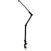 Led stalinė lempa su spaustuku ant stalo 10w 300lm juoda lempa