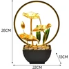 Led vidaus fontanas su apšvietimu, 28 cm