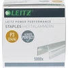 Leitz P3 kabės, 24x6 mm, 5000 vnt., cinkuotos
