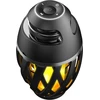 Kompiuterio kolonėlės Lexibook Decotech Led liepsnos bluetooth stereo kolonėlė, 10w, įkraunama baterija, juoda / geltona, Btl075