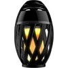 Kompiuterio kolonėlės Lexibook Decotech Led liepsnos bluetooth stereo kolonėlė, 10w, įkraunama baterija, juoda / geltona, Btl075