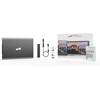Lexibook X Mobile Pixels - Trio Max 14" nešiojamas ekrano monitorius - full hd ips 1080p usb a & c - suderinamas su pc ir mac - dvigubas monitoriaus ekranas su pasukimu darbui iš namų - triomax