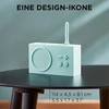 Kompiuterio kolonėlės Lexon Tykho 3 nešiojama bluetooth kolonėlė su fm radijo imtuvu, atspari vandeniui ir įkraunama baterija - juoda