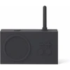 Kompiuterio kolonėlės Lexon Tykho 3 nešiojama bluetooth kolonėlė su fm radijo imtuvu, atspari vandeniui ir įkraunama baterija - juoda